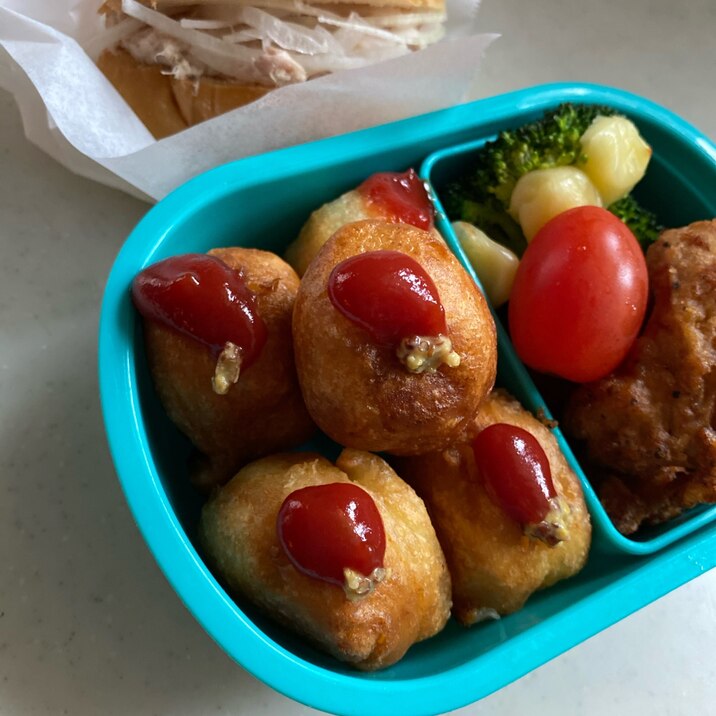 お弁当に入れる!ミニアメリカンドック